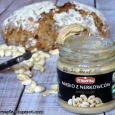 Przepis na Chleb z nerkowcami i masłem orzechowym