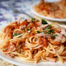 Przepis na Spaghetti z tuńczykiem