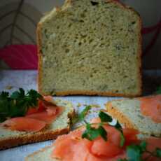 Przepis na Orkiszowy chleb na maślance z pestkami dyni 