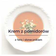 Przepis na Zupa krem z pomidorów z fetą