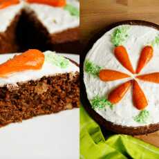 Przepis na Zdrowe ciasto marchewkowe - bez mąki, cukru i masła, z naturalnych składników!