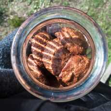 Przepis na Ciasteczka czekoladowe z solonymi pistacjami