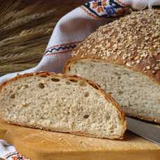 Przepis na Chleb z płatkami owsianymi 