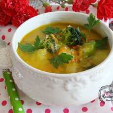 Przepis na Wiosenna zupa z warzywami i kaszą jaglaną
