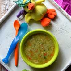Przepis na Zupka warzywna z kurczakiem, tymiankiem - od 10 miesiąca 