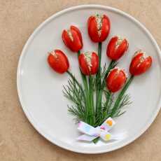 Przepis na Sałatka 'Bukiet tulipanów'