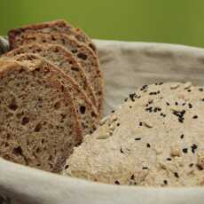 Przepis na Chleb żytnio-orkiszowy z czarnuszką