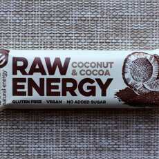 Przepis na Baton RAW ENERGY kokos i kakao - recenzja