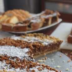 Przepis na Tarta czekoladowo-orzechowa a'la mazurek 