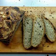 Przepis na Chleb razowy 50% na zaczynie biga