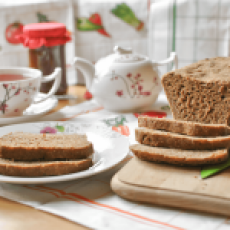 Przepis na Chleb z teffu i tapioki (bez pszenicy, glutenu, mleka, jajek, kukurydzy)