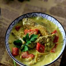 Przepis na Curry z kurczakiem i kasza jaglaną 