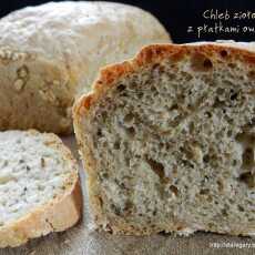 Przepis na Chleb ziołowy z płatkami owsianymi - kwietniowa piekarnia