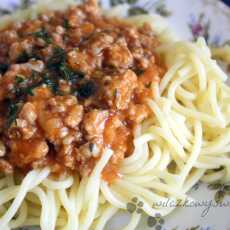 Przepis na Spaghetti bolognese