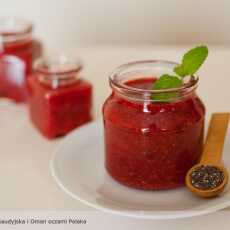 Przepis na Dżem z jagód goji i nasion chia czyli raw food w praktyce