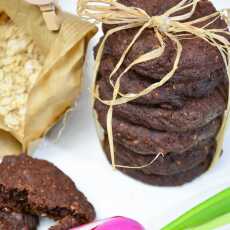Przepis na Proste wegańskie czekoladowe ciasteczka