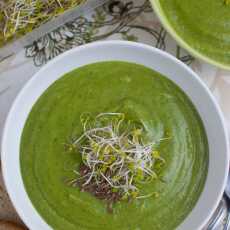 Przepis na Szybka zupa krem z brokułów