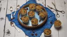 Przepis na Wegańskie muffiny z kruszonką i orzechami pekan