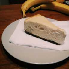 Przepis na Sernik- banany + cynamon (z mascarpone)