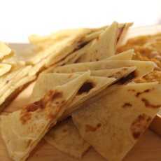 Przepis na Placki tortilla / hummus marchewkowy