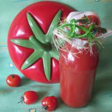 Przepis na Domowy sok pomidorowy do słoików na zimę