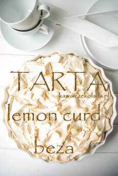 Przepis na Tarta z lemon curd i bezą