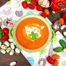 Przepis na Zupa pomidorowa z białą fasolą