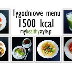 Przepis na Tygodniowe menu 1500 kcal - jadłospis i przepisy #11 - dieta od 1 maja