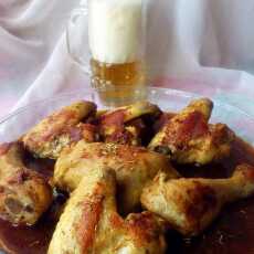 Przepis na Kurczak pieczony w piwie z nutą rozmarynu