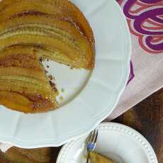 Przepis na Ciasto bananowo-karmelowe na odwrót (upside-down cake)