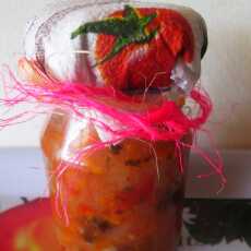 Przepis na Chutney z pomidorów i cukinii do słoików na zimę