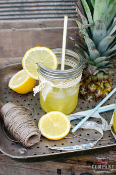 Przepis na Lemoniada ananasowa