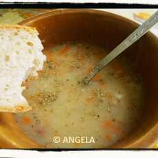 Przepis na Grochówka - Split Peas Soup Recipe - Minestra di piselli spezzati