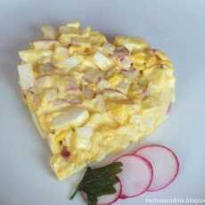 Przepis na Pasta jajeczna z domowym majonezem z oleju rzepakowego