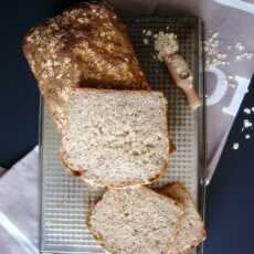 Przepis na Chleb z prażonymi płatkami owsianymi (na zakwasie)