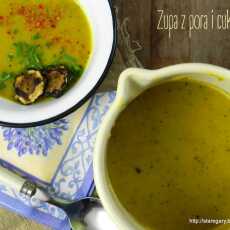 Przepis na Zupa z pora i cukinii