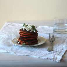 Przepis na Pomidorowe Pancakes z bazylią