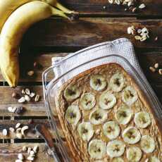 Przepis na Pieczona owsianka z bananem i cynamonem