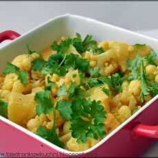 Przepis na Curry z kalafiorem i ananasem 