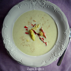Przepis na Zupa krem z białych szparagów