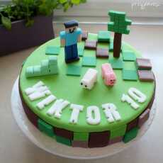 Przepis na Tort Minecraft