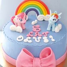 Przepis na Tort z kucykami MY LITTLE PONY 