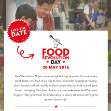 Przepis na FOOD REVOLUTION DAY 2016