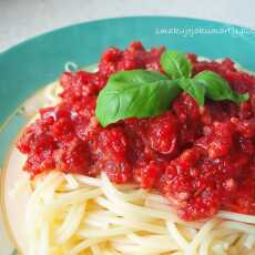 Przepis na Spaghetti z buraczkami