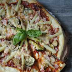 Przepis na Pizza ze szparagami