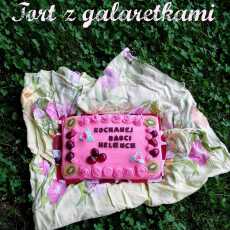 Przepis na Tort z galaretkami dla babci