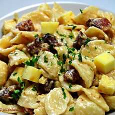 Przepis na Orecchiette con bacon e oscypek 