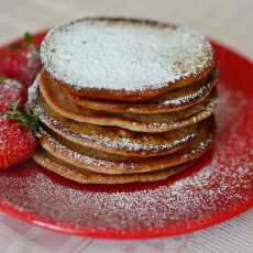 Przepis na Truskawkowe pancakes