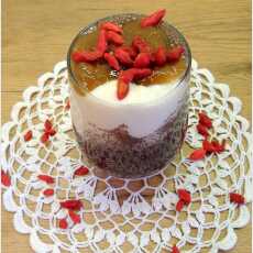 Przepis na LEKKI PUDDING Z CHIA