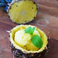 Przepis na Sorbet z ananasa